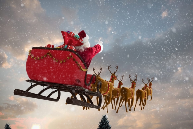 how many reindeer did santa have