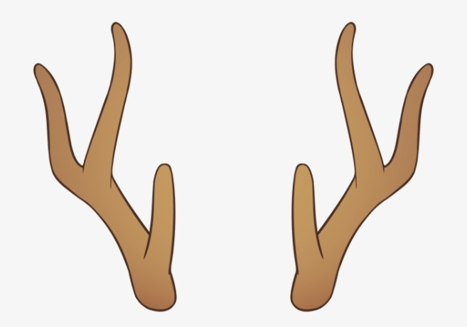 reindeer antlers transparent