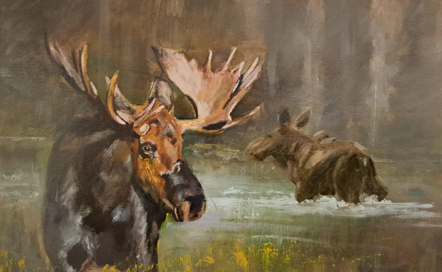 Basic Moose Painting Techniques