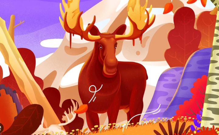 Captivating Styles of Moose Art