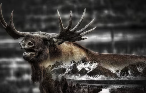 Crafting Your Own Moose Canvas Art