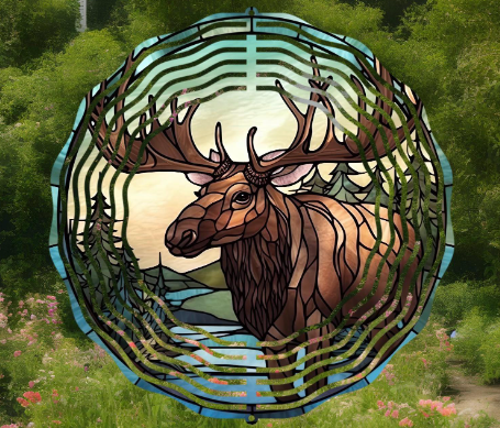 Displaying Your Moose Metal Art
