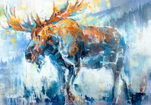 Exploring Abstract Moose Art
