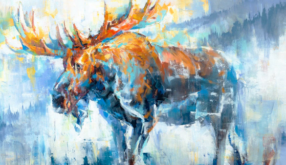 Exploring the Symbolism of Moose in Art
