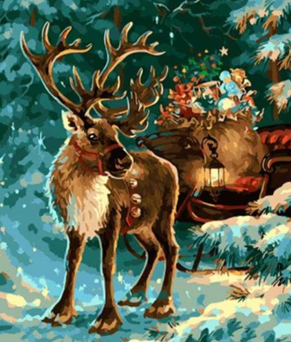 Finding the Right Moose Paint by Number Kit