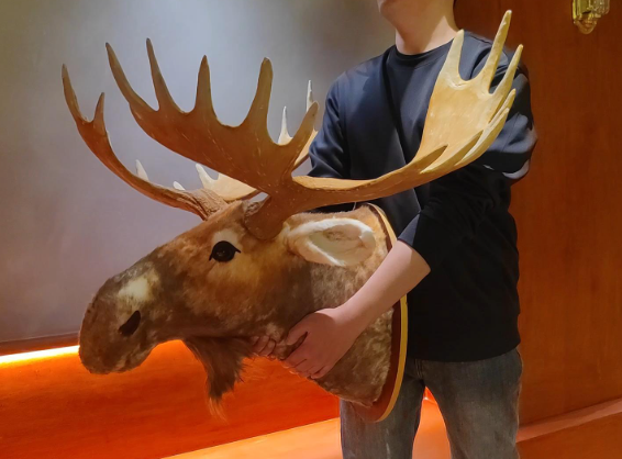 Incorporating Faux Moose Heads into Your Decor