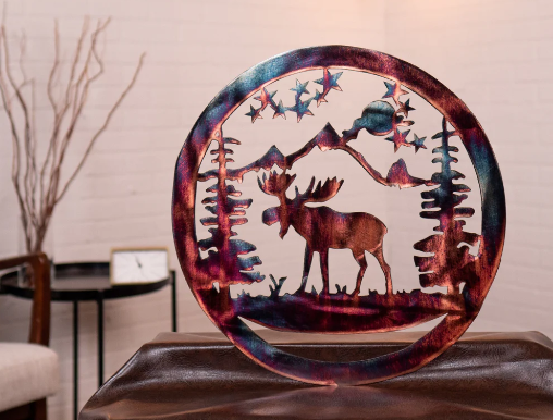 Incorporating Metal Moose Art in Your Decor