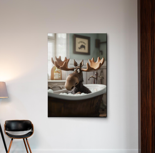 Incorporating Moose Art into Your Decor2
