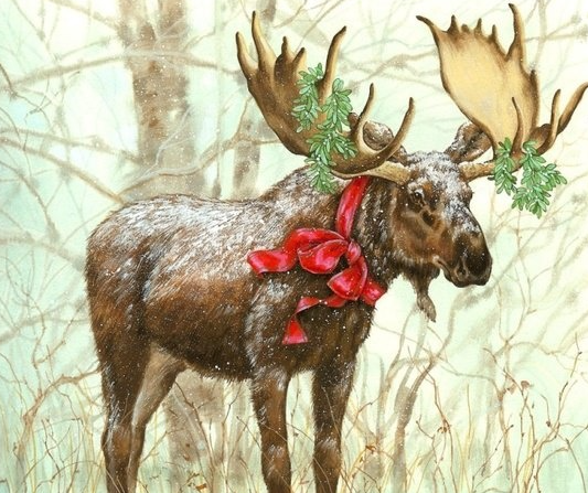 Incorporating Moose Art into Your Holiday Decor