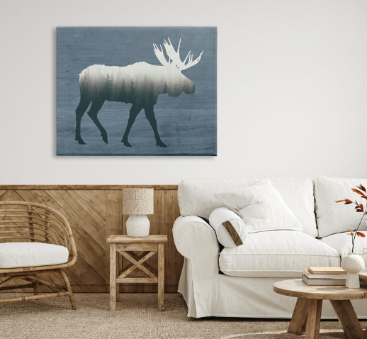 Incorporating Moose Art into Your Home Decor