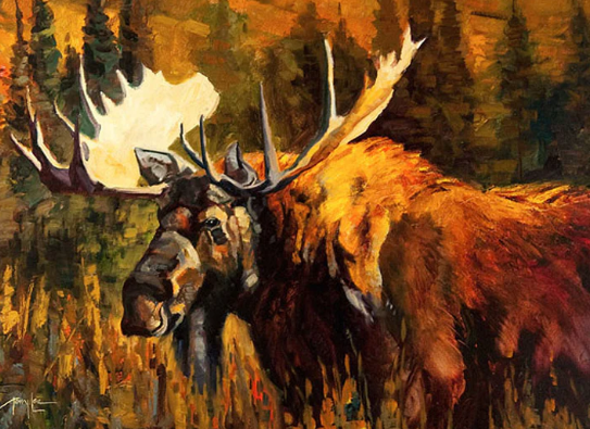 Inspirations Behind Abstract Moose Artwork
