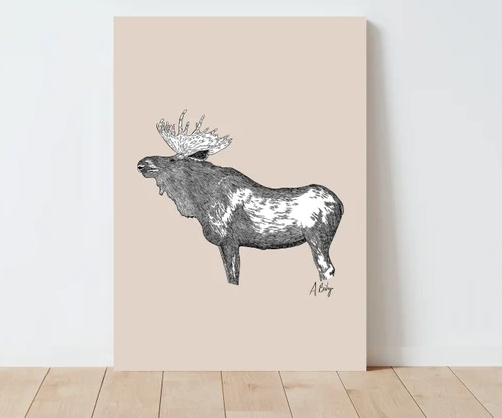 Modern Takes on Moose Art