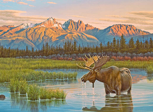 Nature's Majestic Creatures Captured in Art