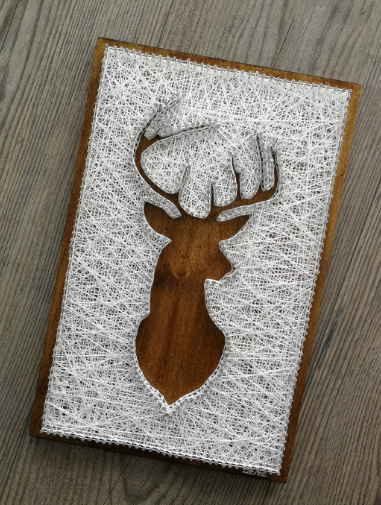 Steps to Create Your Moose String Art