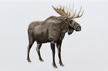 Techniques for Creating Moose Art