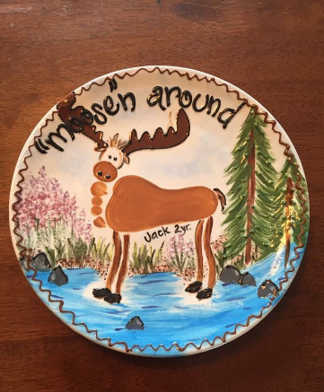 Techniques for Creating Moose Footprint Art