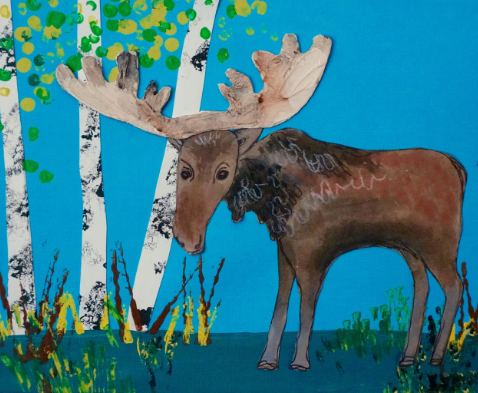 Techniques for Painting Moose on Canvas