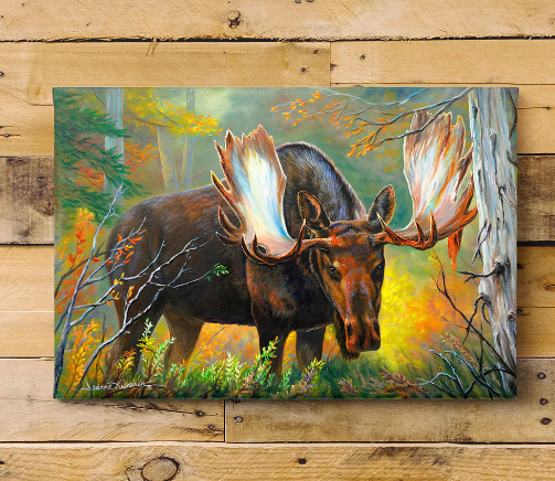 Techniques for Painting Moose