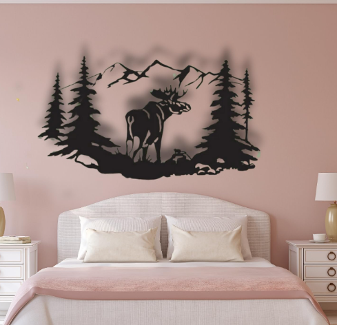The Allure of Moose Wall Art