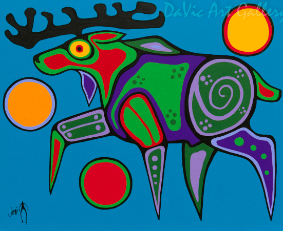 The Allure of Native Moose Art