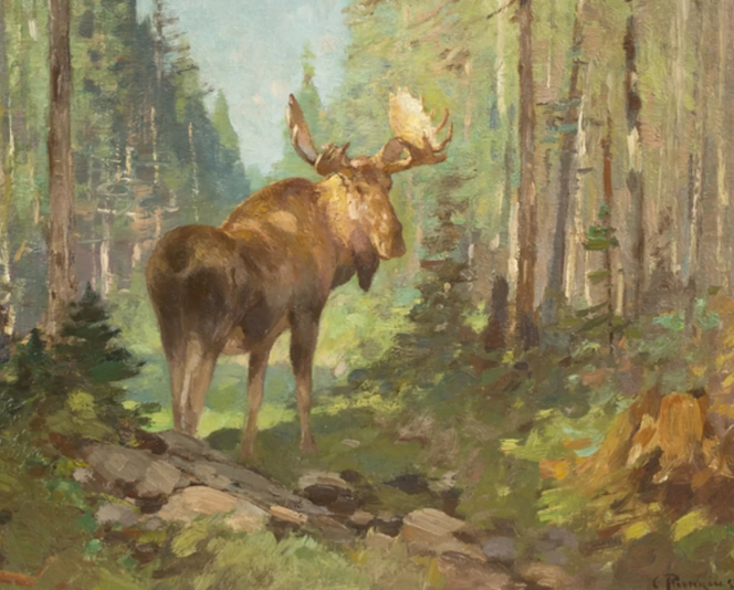 The Allure of the Moose in Art