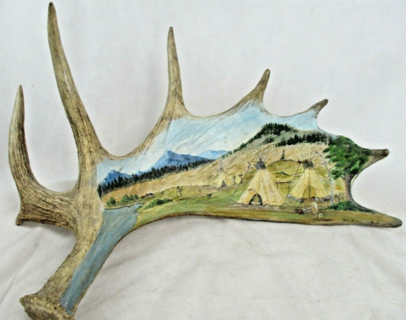  The Art of Painting Moose Antlers