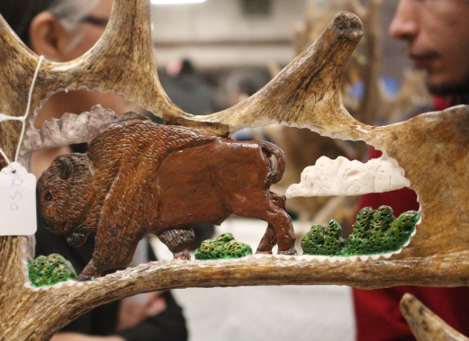 The Craftsmanship Behind Carved Moose Antlers
