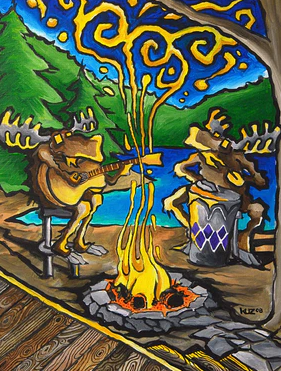 The Symbolism Behind Cosmic Moose Art