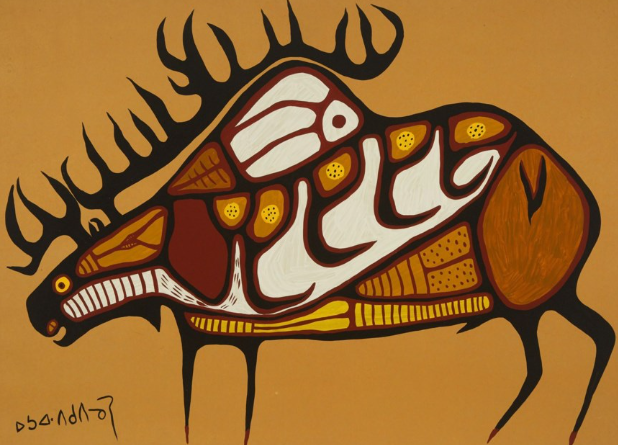 The Symbolism of the Moose in Morrisseau's Art