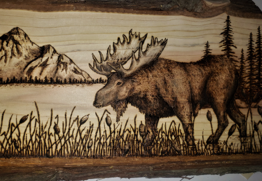 Turning Wood into Wildlife Art