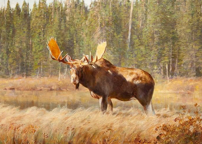 Understanding the History and Significance of Bull Moose Painting