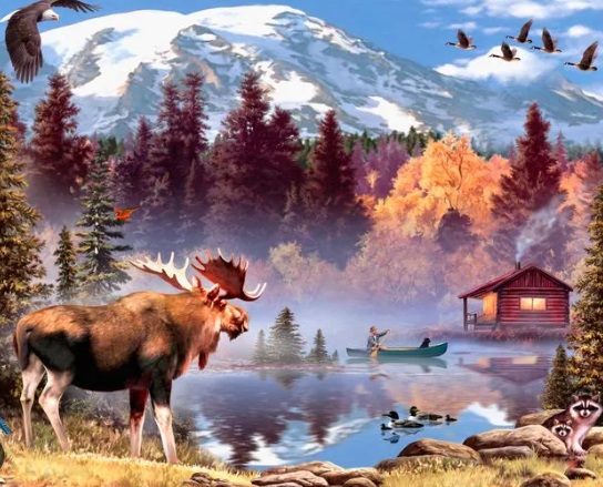 Where to Discover Stunning Moose Murals