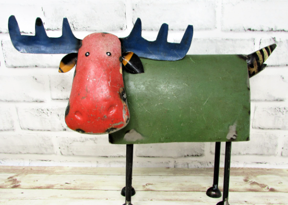 Where to Display Metal Moose Sculptures