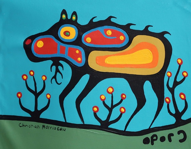 Where to Find Moose Woodland Art
