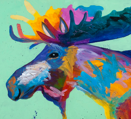 abstract moose