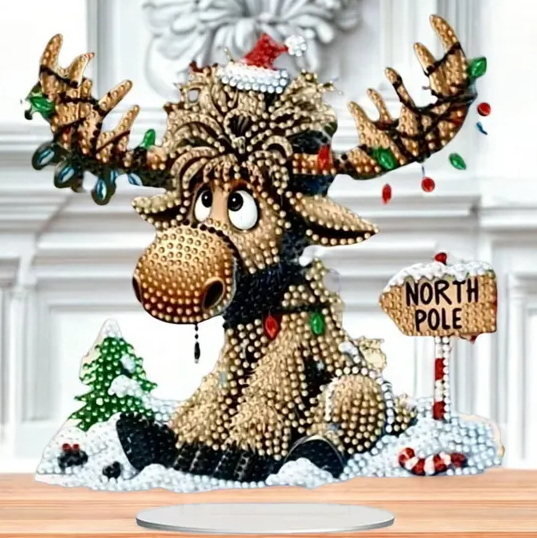 diamond painting moose