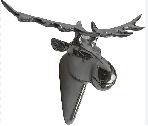 metal moose head