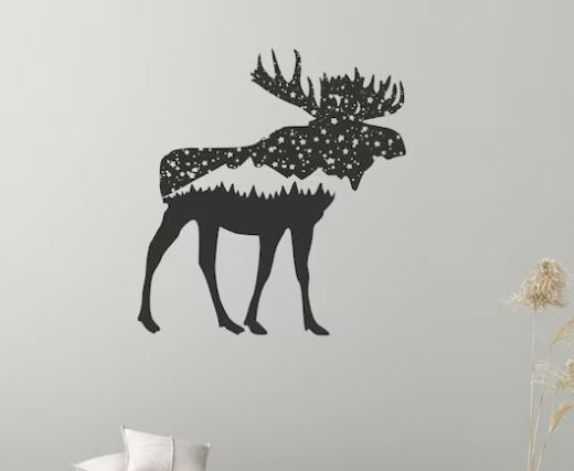 moose wall stickers