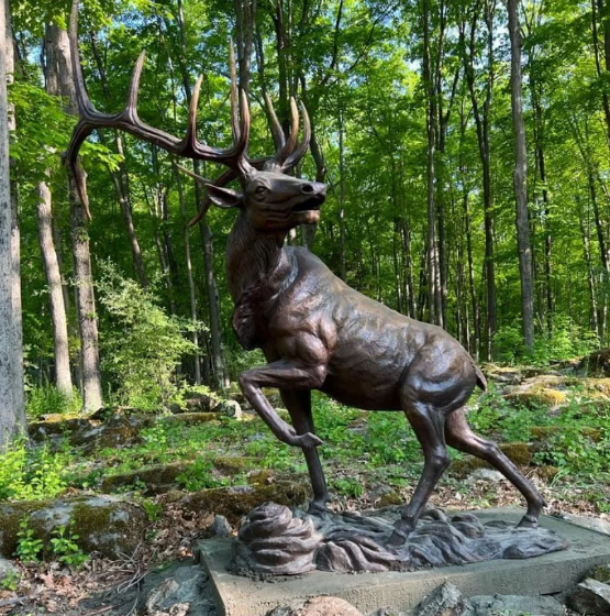 Caring for Your Bronze Elk Sculpture