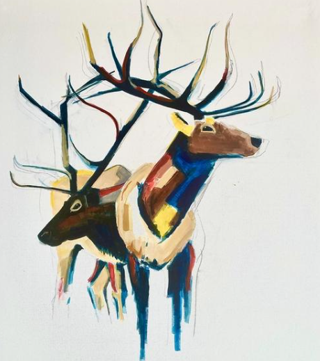 Connecting with Nature Through Elk Art