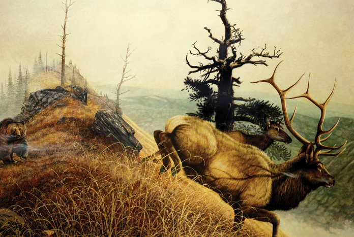 Elk Art and Sacred Nature Themes1