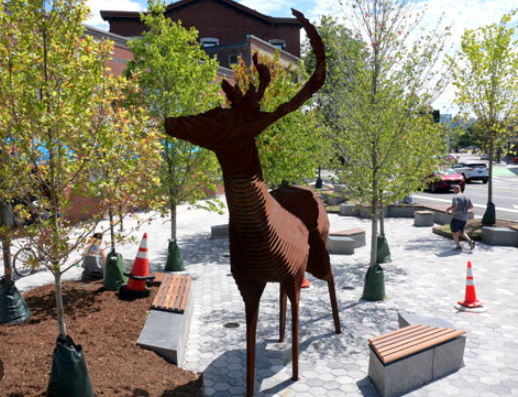Elk Art for City Parks and Plazas1