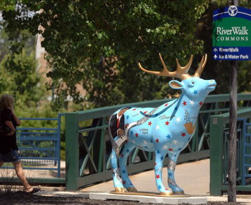 Elk Art for City Parks and Plazas3