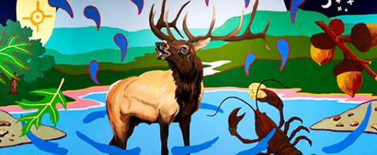 Elk Art in Tribal Storytelling