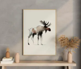 Elk Art in Western Home Decor