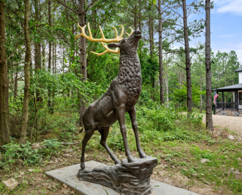 Elk Sculptures