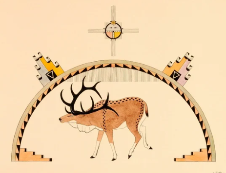 Elk Symbolism in Native American Art