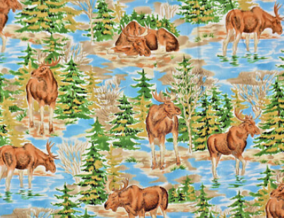 Elk in Textile Arts