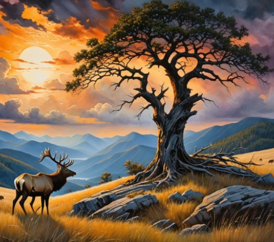 Embrace the Beauty and Wisdom of Elk Art
