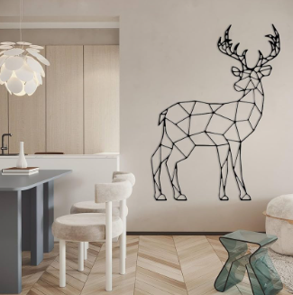 Geometric Elk Art Designs